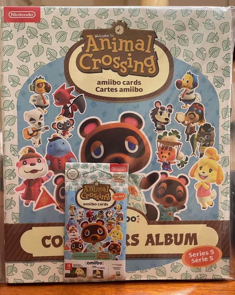 Animal Crossing Amiibo Cards Series 5 Bundle (Pack + Collectors